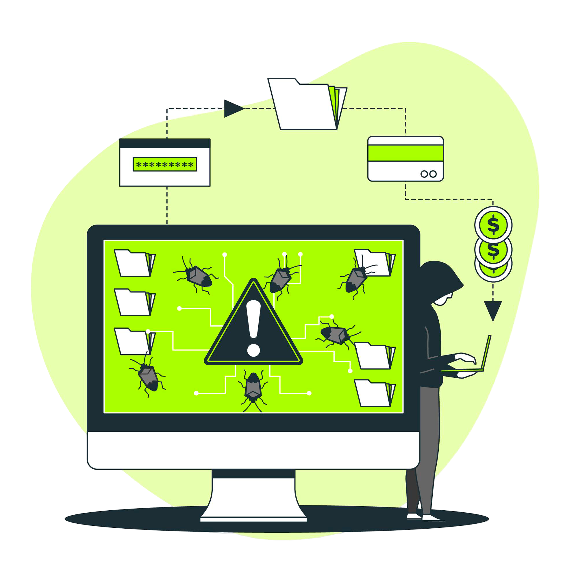Cybersecurity Illustration